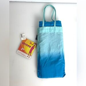 RARE 90s Y2K OLD NAVY 100% Cotton Classic Sarong Beach Cover Up w Matching Bag